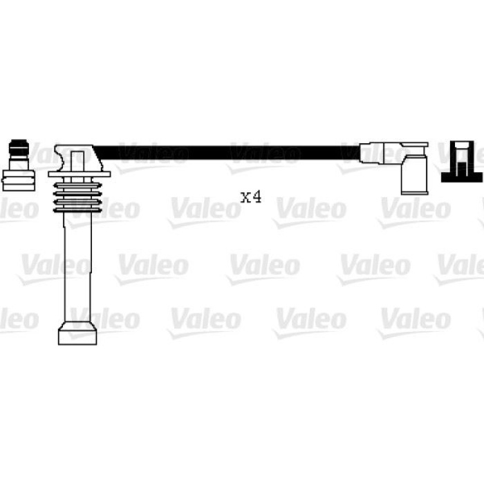 BUJI KABLOSU MONDEO III-MAZDA 6 1.8-2.0 16V 00- - VALEO 346104