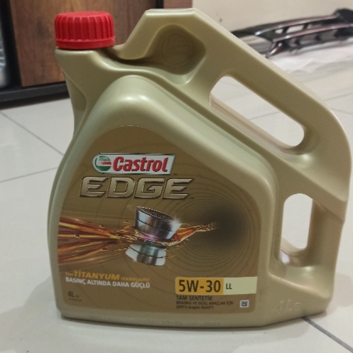 CASTROL EDGE 5W-30 LL 4 LT. MOTOR YAĞI