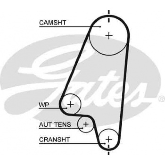 TRIGER KAYISI 111x170 111 DIS ASTRA F CORSA B 1.4 GD111H9.5P170 CT874 - GATES 5310XS