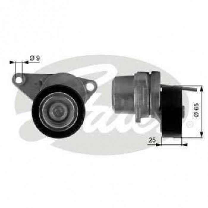 ALTERNATOR GERGI RULMANI KUTUKLU P206 207 307 308 1007 C2 C3 C4 1.1I 1.4I 1.4 16V 1.6 16V - GATES T38313