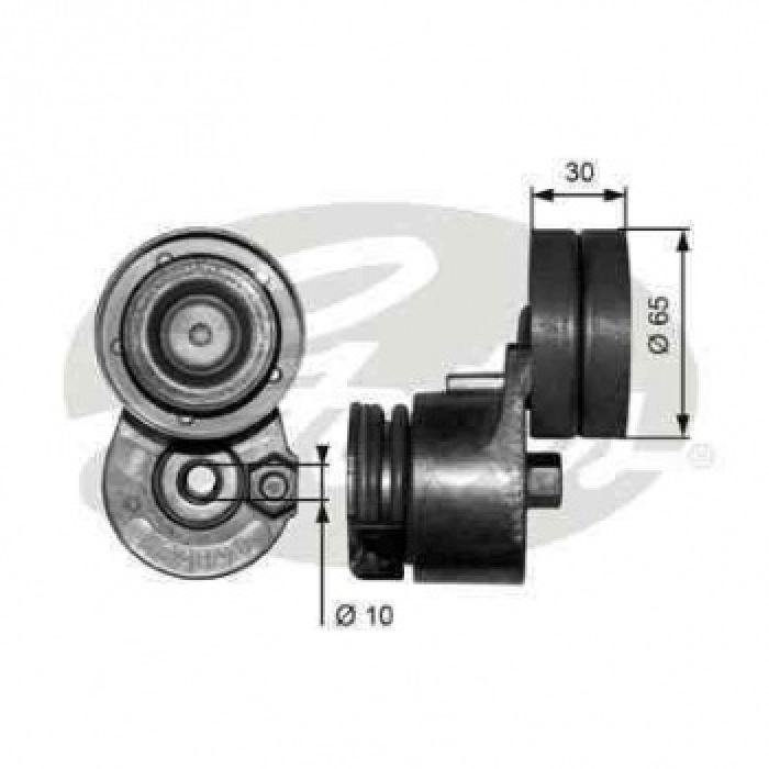 ALTERNATOR GERGI RULMANI OPEL MOVANO 1.9DTI 8V 01 06 - RENAULT DUSTER 2.0 16V 12 LAGUNA MASTER TR - GATES T38482