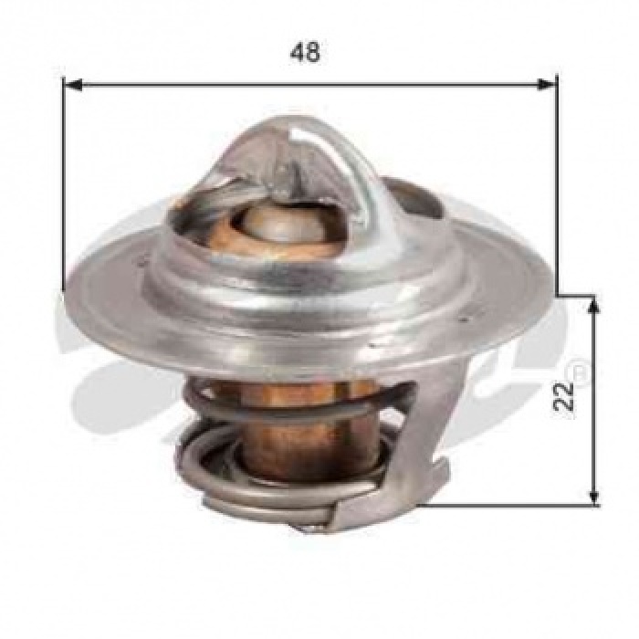 TERMOSTAT 92° CORSA A - B ASTRA F - G VECTRA A - B ASCONA C KADETT E CIELO LANOS - GATES TH28592G1