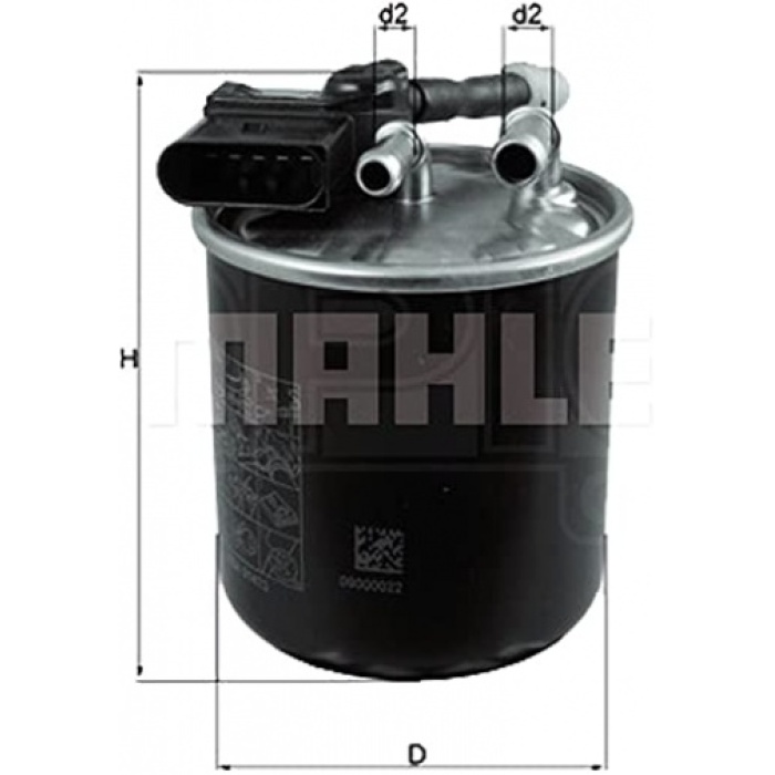 YAKIT FILTRESI W204 08-14 W205 14-18 C218 11-17 W212 09-16 C207 10-16 - MAHLE KL913