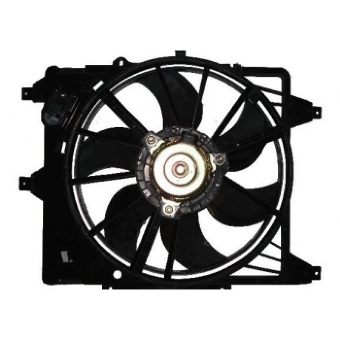 RADYATOR FAN MOTORU CLIO II 98-08 CLIO SYMBOL THALIA 02-08 1.2 16V 1.4 16V - ORIS FRN05600R