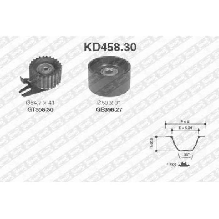 EKSANTRIK RULMAN KITI DOBLO 1.9D 00 ATB1007+94592 - SNR KD45830