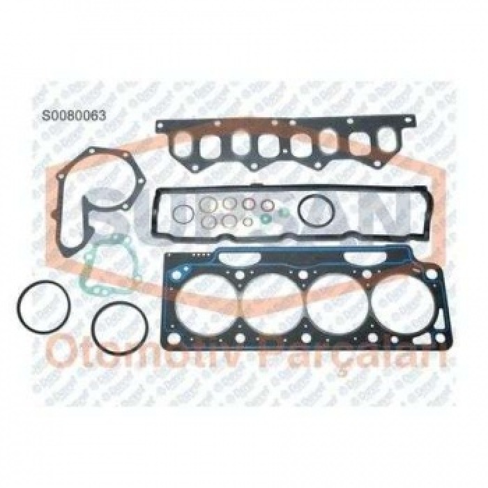 MOTOR TAKIM CONTASI KECESIZ SILINDIR KAPAKSIZ LAGUNA 1.8 8V 1993 F3P - 2.0 8V 1993 F3R - SUPSAN S0080063