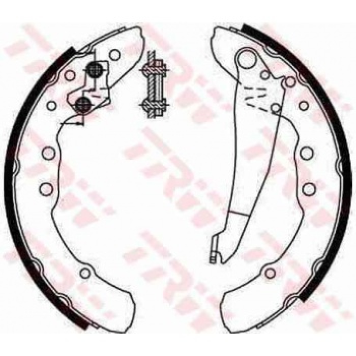 ARKA FREN BALATASI PABUC PASSAT-PASSAT VARIANT 89-97 - TRW GS8544