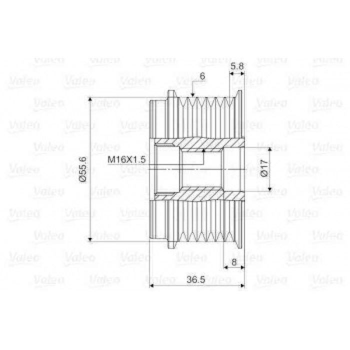 ALTERNATOR KASNAGI BOSCH TIP MERCEDES W202 96-00 S202 96-01 W210 96-02 V-CLASS 638-2 96-03 VITO 638 97-03 - CHEVROLET - CAPTIVA - EPICA - LACETTI - NUBIRA - ANTARA 2.0 CDTI 07=- - VALEO 588068