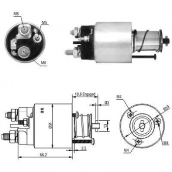 MARS OTOMATIGI D6RA511 - VALEO 594181