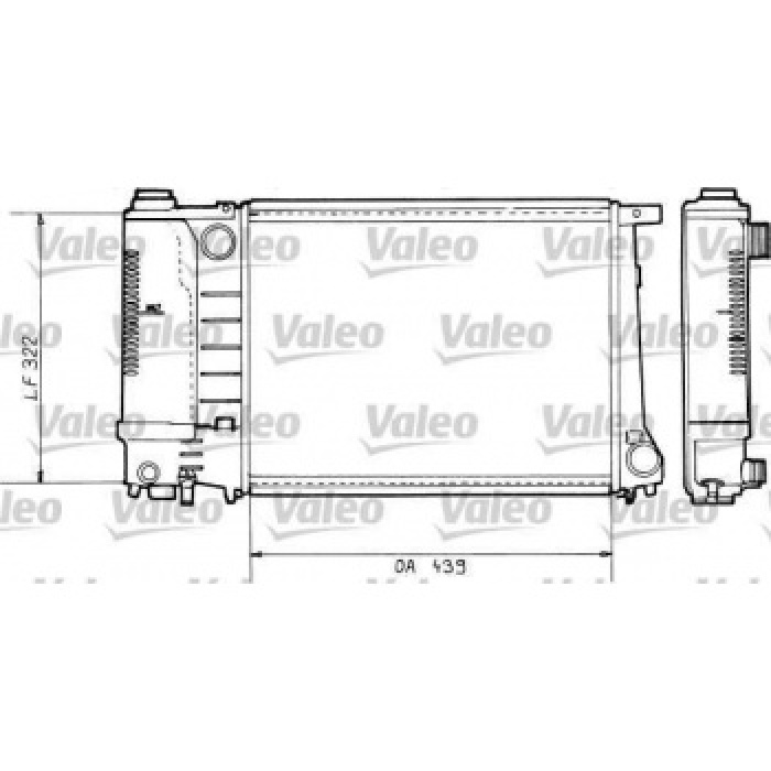 MOTOR SU RADYATORU BMW E30 E36 M30 M43 M44 M52 M20 M50 - VALEO 730365