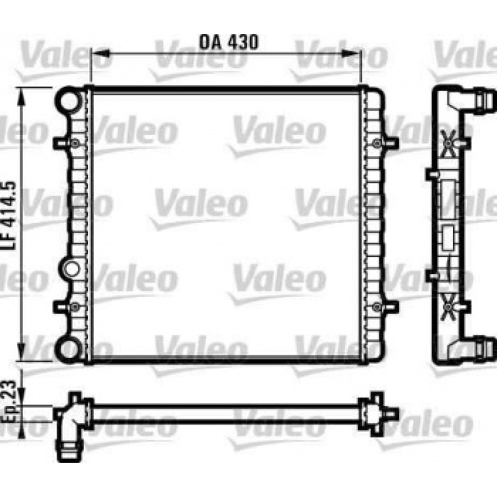 MOTOR RADYATORU OCTAVIA - VALEO 731607