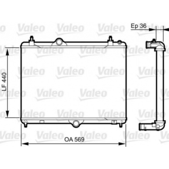 MOTOR RADYATORU P508-C5 III 10-- - VALEO 735371