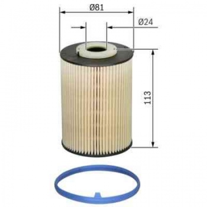 MAZOT FILTRESI MONDEO IV  IV 07- - S40 S60 V50 V70 C30 C70 2.0 TDCI - BOSCH F026402128