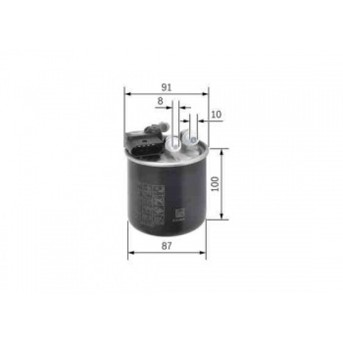 YAKIT FILTRESI W204 08-14 W205 14-18 C218 11-17 W212 09-16 C207 10-16 - BOSCH F026402839