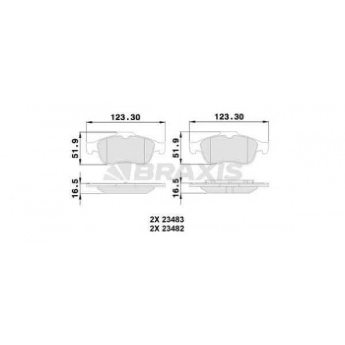 ARKA FREN BALATASI CONNECT 1.8TDCI 02 -- LAGUNA II III LATITUDE ESPACE IV VECTRA C NISSAN PRIMERA - BRAXIS AA0068