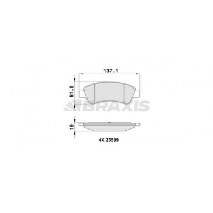 ON FREN BALATASI BERLINGO II PARTNER II P1007 C2 C3 II C4 XSARA PICASSO P207 C3 III DS3 C3 PICASSO P301 CELYSEE P208 P2008 C4 CACTUS - ARKA FREN BALATASI DUCATO III BOXER III JUMPER III 2.2HDI 100 MULTIJET 2.3JTD 120 MULTIJET 3.0JTD 160 MULTIJET 07 - - BRA