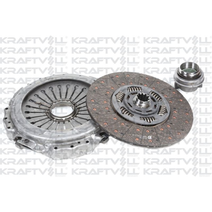 DEBRIYAJ SETI AYARLI BASKI-DISK-RULMAN TRAVEGO 15-17 OM457-OM502 MERCEDES TRUCK - KRAFTVOLL 03010003