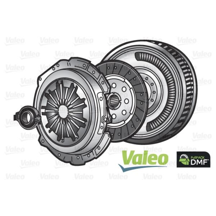 DMF VOLANLI DEBRIYAJ TAKIMI MINI R55 R56 R57 R58 R59 R60 R61 - VALEO 837072