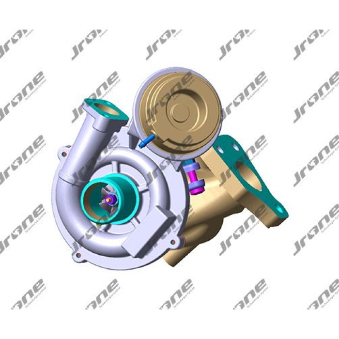 TURBO KOMPLE ASTRA J - CORSA D - MERIVA B A13DTC -  NEMO BIPPER 1.3HDI 16V 75BG FIORINO 07-PANDA 09- - JRONE 8G12400844