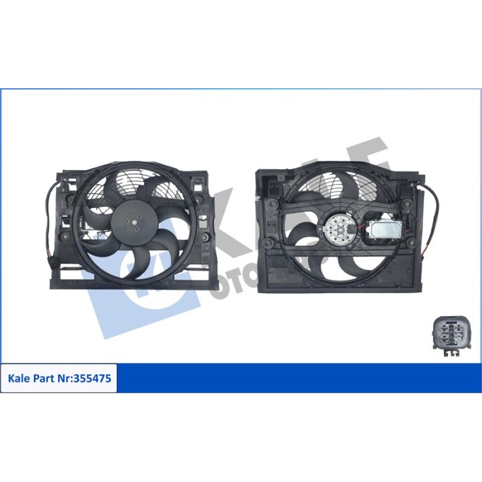 KOMPLE FAN MOTORU DAVLUMBAZ BMW E46 - KALE 355475