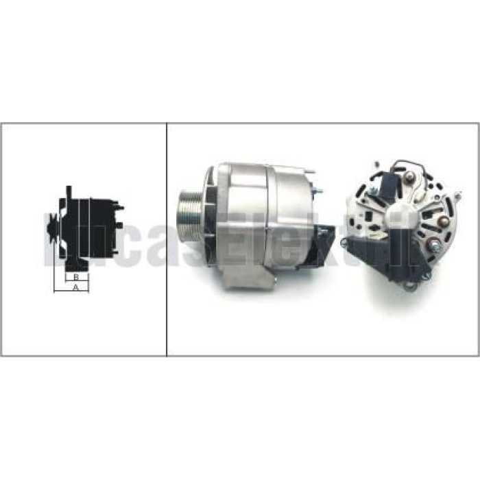 ALTERNATOR 24V 100A ACTROS 2035 - LUCAS LEA0629