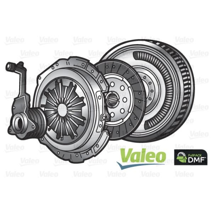 DEBRIYAJ SETI DMF VOLAN. HIDROLIK RULMANLI. OM646 VITO W639 06- SPRINTER 906 06-09 - VALEO 837435