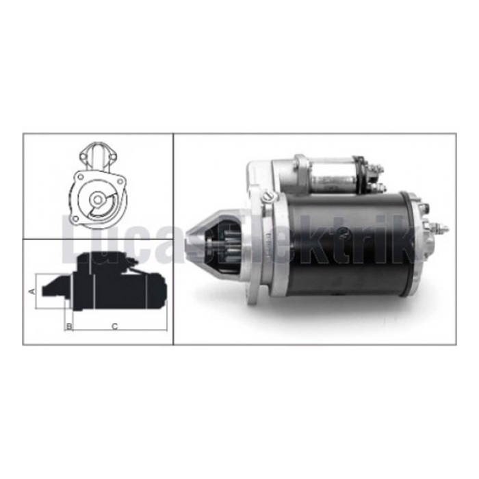 ALTERNATOR THERMOKING  120 AMP SMX1-SMX2-SB1-SB2-SB3-SLX200-SL200E-SL300E-SL400E - LUCAS 619 206 91