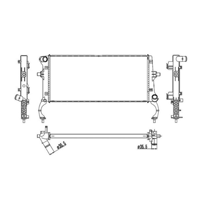 MOTOR RADYATORU - ORIS BHY911026