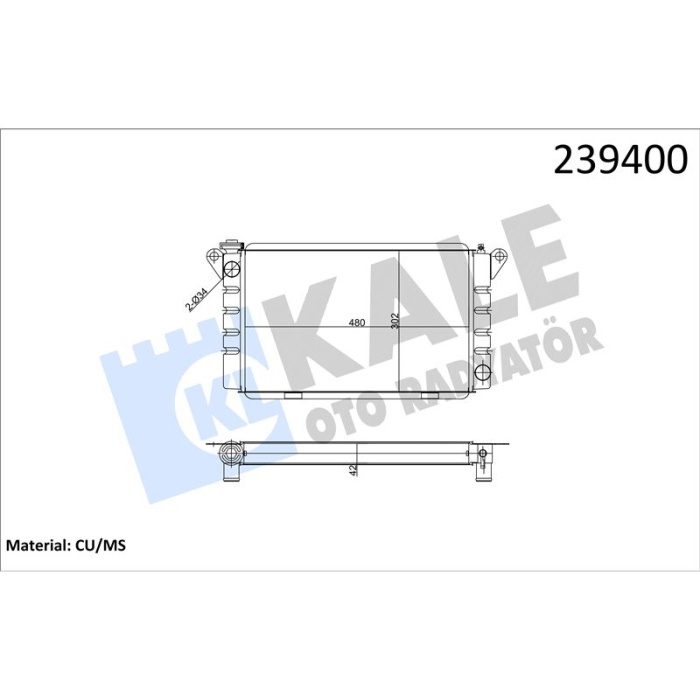 MOTOR RADYATOR R12 TOROS 3 SIRA NORMAL YENI - KALE 0501143PN