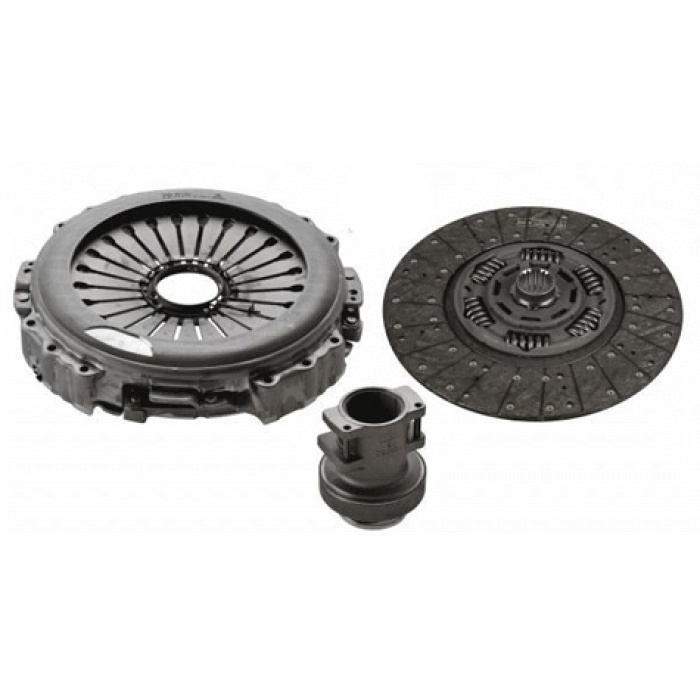 DEBRIYAJ SETI BASKI+DISK+RULMAN 430MM MERCEDES ACTROS MP4-MP5 1833-1842 - AROCS 3342 - 4142 - ANTOS -  OM471 EURO6 - SACHS 3400 700 533