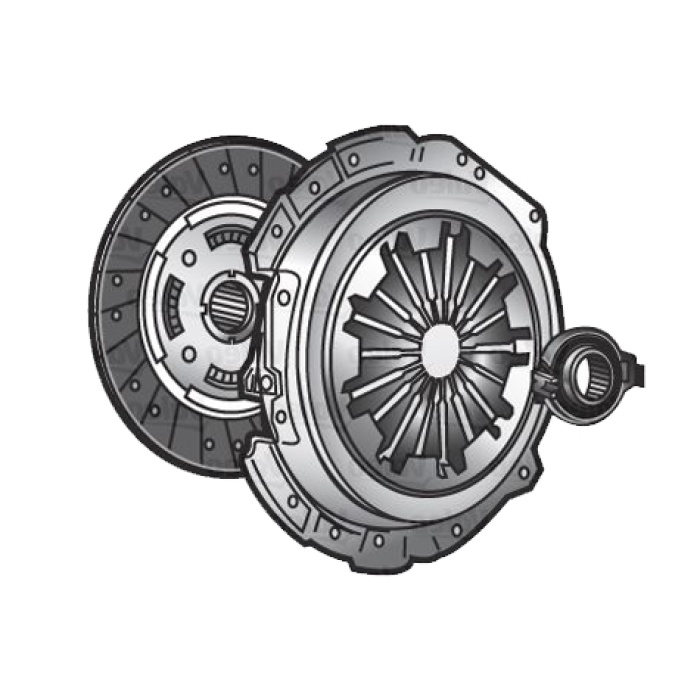 DEBRIYAJ SETI C3 C5 C8 EVASION JUMPY P406 EXPERT SCUDO 2.0HDI 835001 ICIN - VALEO 826701