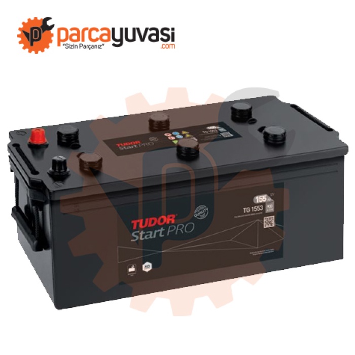 AKU 12V 155 AH 900A D05 513×223×223 START PRO - TUDOR TG1553