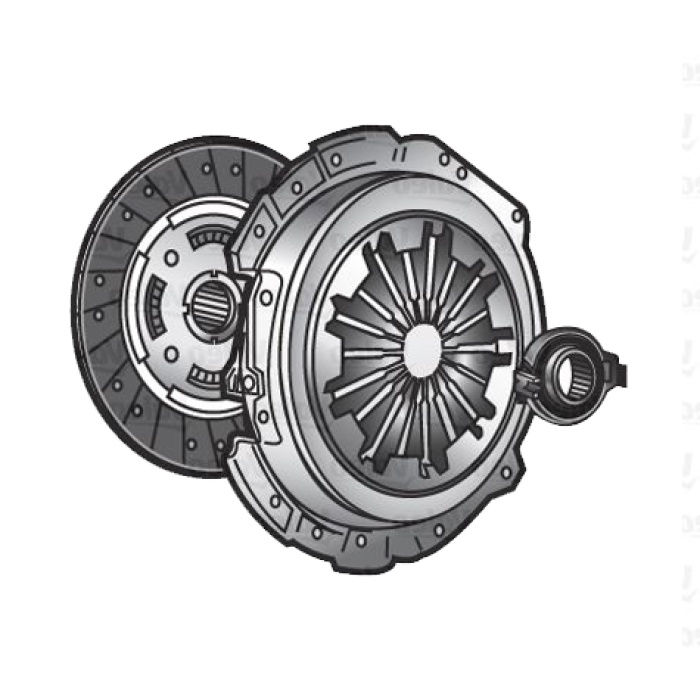 DEBRIYAJ SETI LAGUNA 2.2 D JB3 - JC5 - VALEO 801711