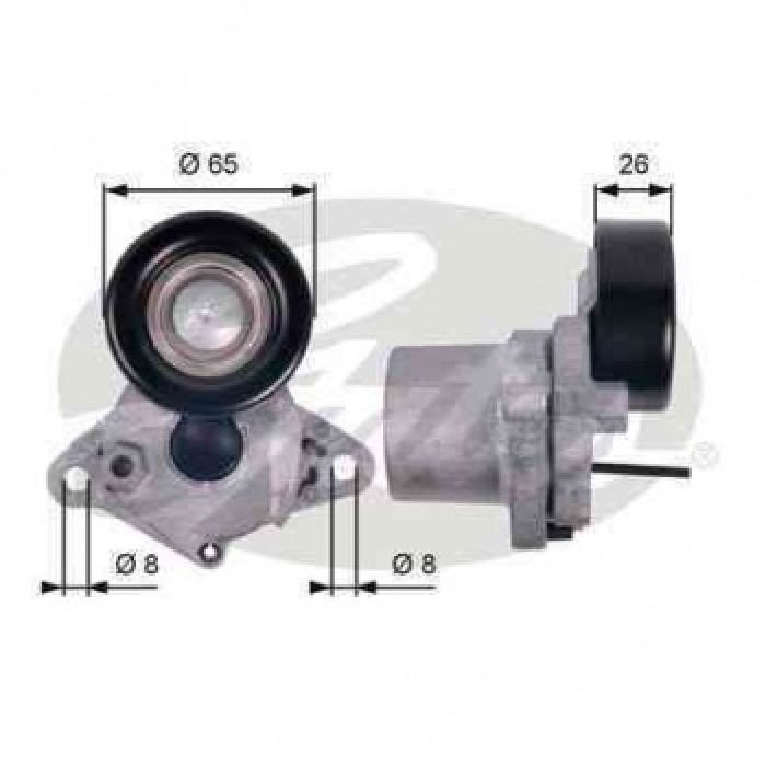 ALTERNATOR GERGI RULMANI ACCENT 05-GETZ-I10-I20-I30-I40 1.5CRDI-1.6CRDI-1.7CRDI-BLUE 11- 1.6CRDI - GATES T39123