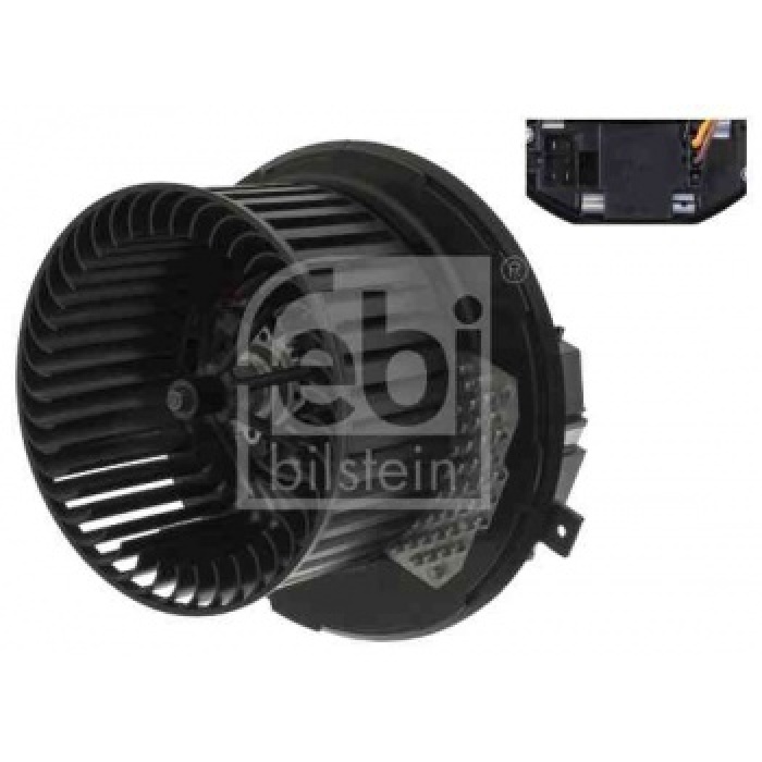 KALORIFER MOTORU AUDI A3 TT SEAT ALTEA LEON TOLEDO III SKODA OCTAVIA VW CADDY III EOS GOLF PLUS GOLF V GOLF VI JETTA III JETTA IV PASSAT PASSAT CC SCIROCCO SHARAN TIGUAN TOURAN - FEBI 109421