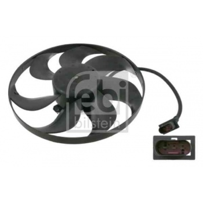 FAN MOTORU 250 - 80W 345mm AROSA CORDOBA IBIZA IV FABIA ROOMSTER FOX LUPO NEW BEETLE - FEBI 22518