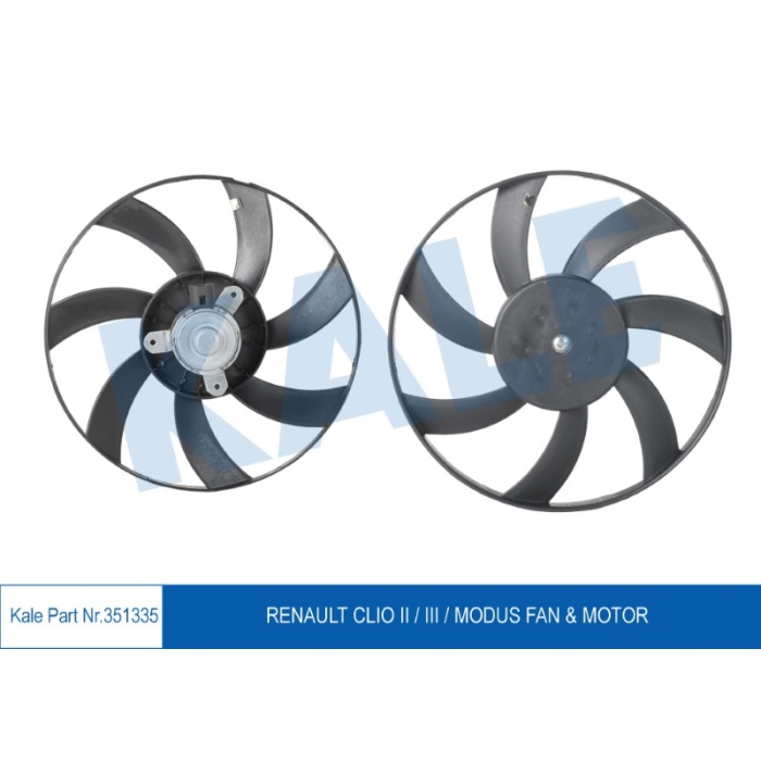 FAN MOTORU MOTOR  RENAULT CLIO II - III - MODUS - KL351335