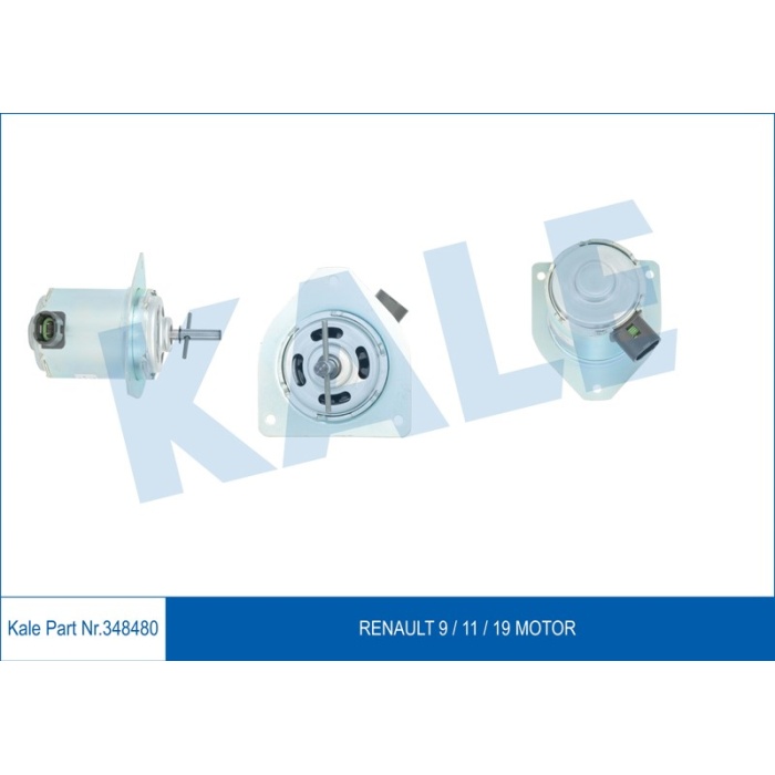 FAN MOTORU MOTOR RENAULT R9 - R11 - R19 SOKETLI - KL348480