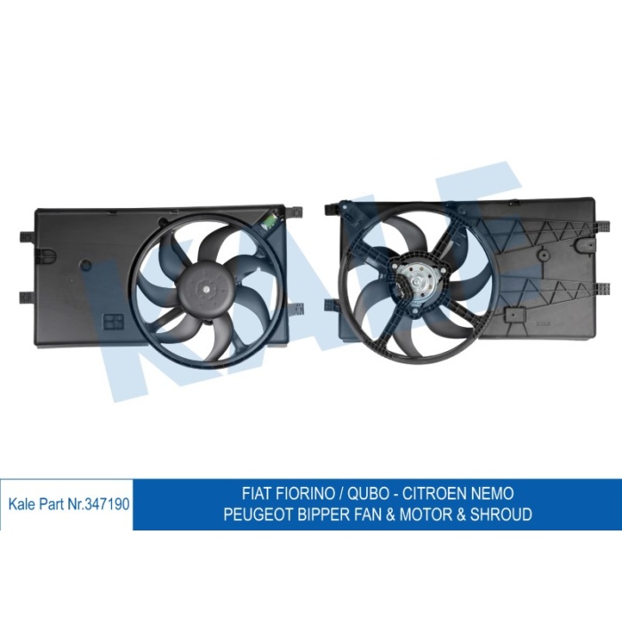 FAN MOTORU DAVLUMBAZLI FIAT FIORINO CITROEN NEMO - PEUGEOT BIPPER - KL347190