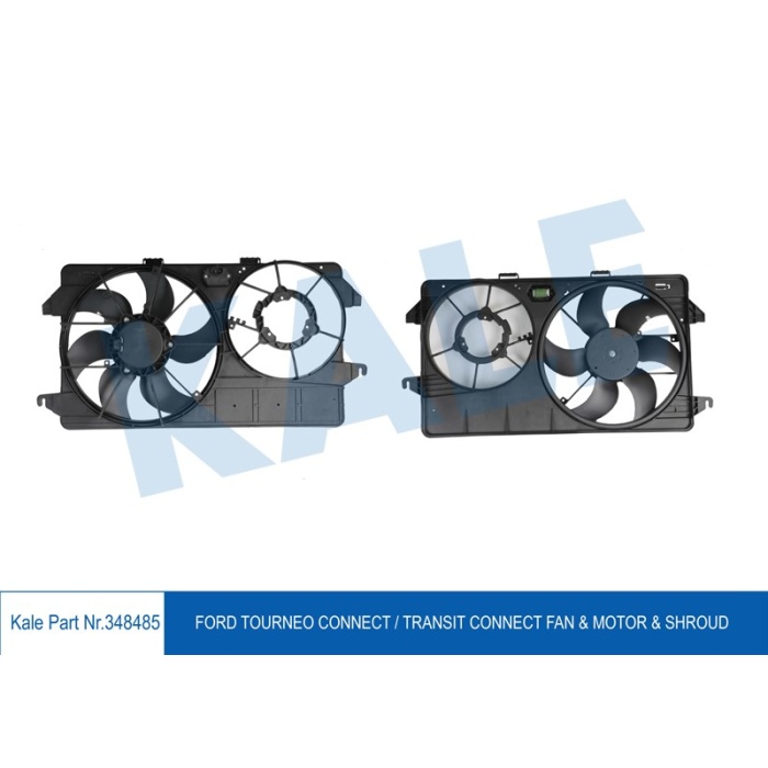 FAN MOTORU DAVLUMBAZLI FORD TOURNEO CONNECT - TRANSIT CONNECT 02+    AC TEKLI - KL348485