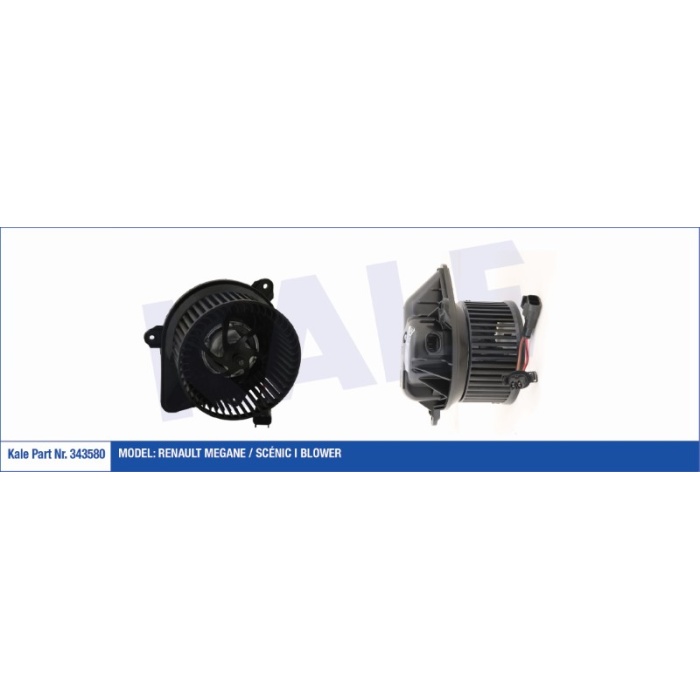 KALORIFER MOTORU BLOWER 12V RENAULT MEGANE - SCÉNIC I - KL343580