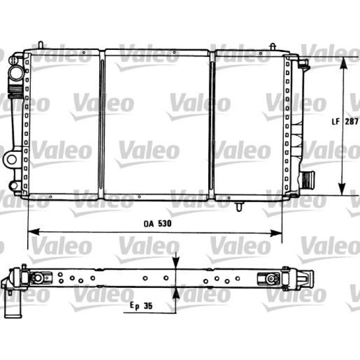 MOTOR SU RADYATORU C15 1.9D 95- - VALEO 731173