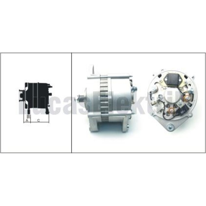 ALTERNATOR 24V 80A RENAULT AGORA.AVES.ILIADE - LUCAS LEA0649