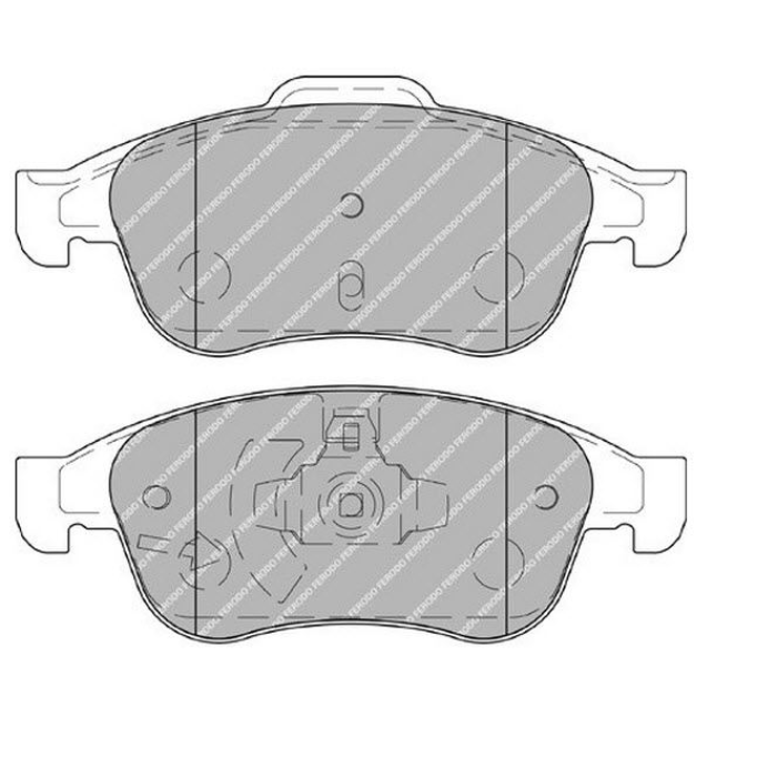 ON FREN BALATASI FLUENCE 08- DUSTER 10- DOKKER 12- MEGANE III 08- SCENIC III 09- 1.5 DCI 1.6 16V 2.0 16V - FERODO FDB4180W