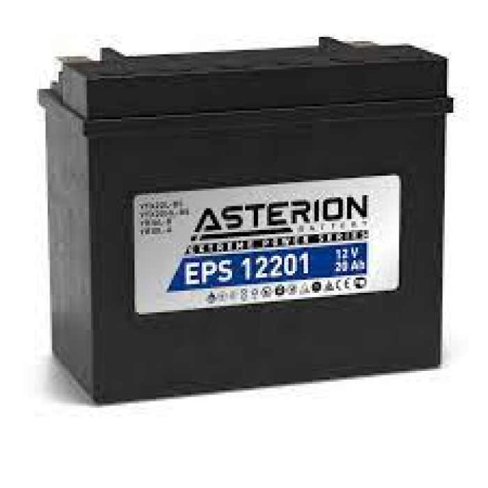 AKU 12V 20AH 310A MOTORSIKLET NANO JEL YTX20HL-BS. YTX20L-BS176 X 87 X 154 TERS KUTUP - ASTERION EPS 12201