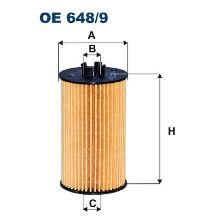 YAG FILTRESI ASTRA CLASSIC 99-02 ASTRA J 13- ASTRA K 15- INSIGNIA A INSIGNIA B MERIVA B MOKKA X - MOKKA 14- B16DTE B16DTH B16DTL - FILTRON OE 648-9