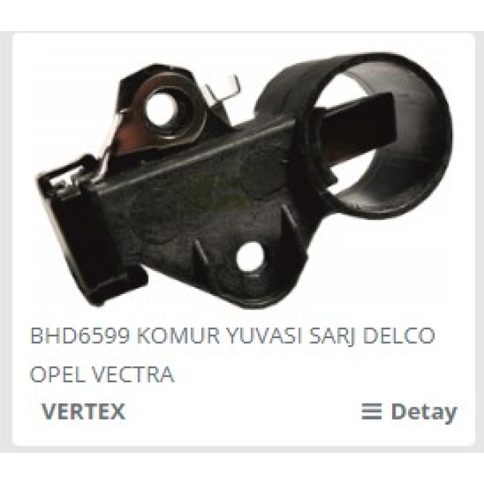 ŞARJ KÖMÜR YUVASI DELCO OPEL VECTRA 1.8S-2.0I - BHD6599