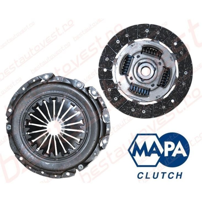 DEBRIYAJ SET VW BORA 1.6 FSI 16 V -JETTA III 1.6 I VW CADDY III 1.4 I 16 V - 1.6 I - 2.0 SDI VW GOLF - MAPA-000220900