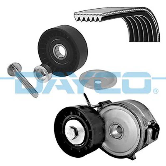 ALTERNATOR V KAYIS GERGI RULMANI KAYISLI ILE BERABER VOLVO S80 2.0TDI 08-V70 2.0D FREELANDER 2.2 06-C5 2.2 MONDEO 2.0TDC - DAYCO KPV397