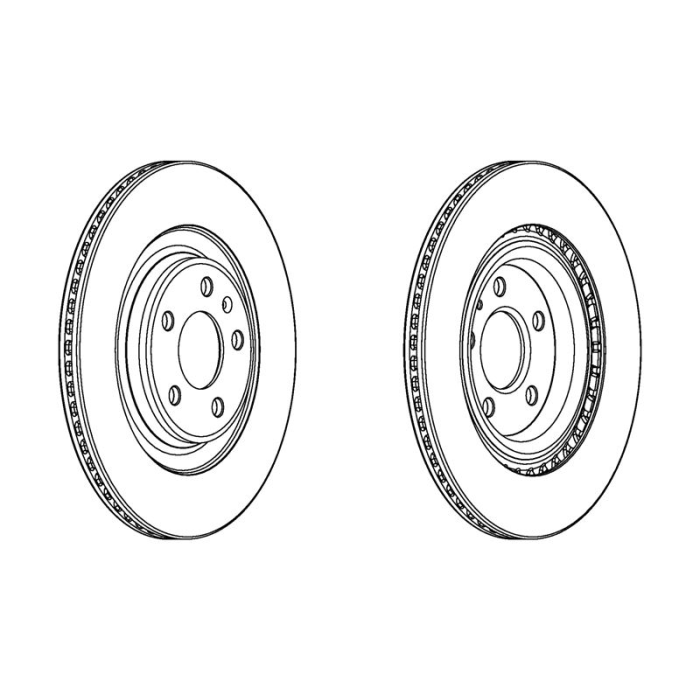 ARKA FREN DISK AYNASI AUDI A4 A5 A6 A7 A8 Q5 PORSCHE MACAN 08- - FERODO DDF2383C